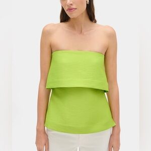 Aligne Felix Bandeau Satin Top NWT✨